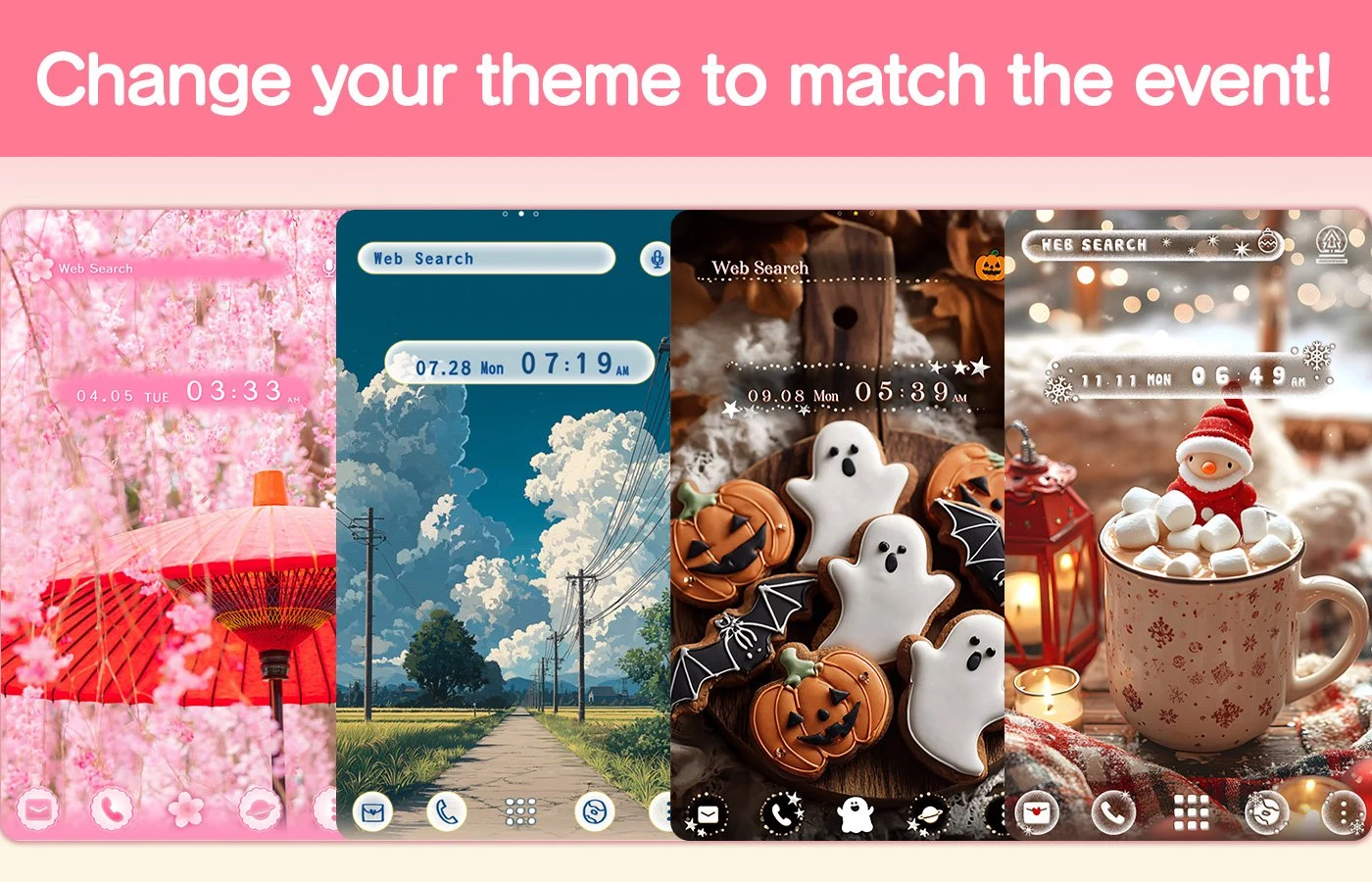 Wallpaper Theme +HOME Launcher screenshot