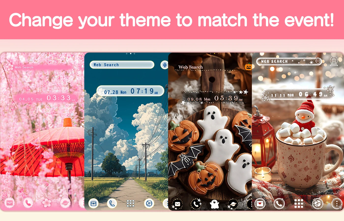 Wallpaper Theme +HOME Launcher screenshot