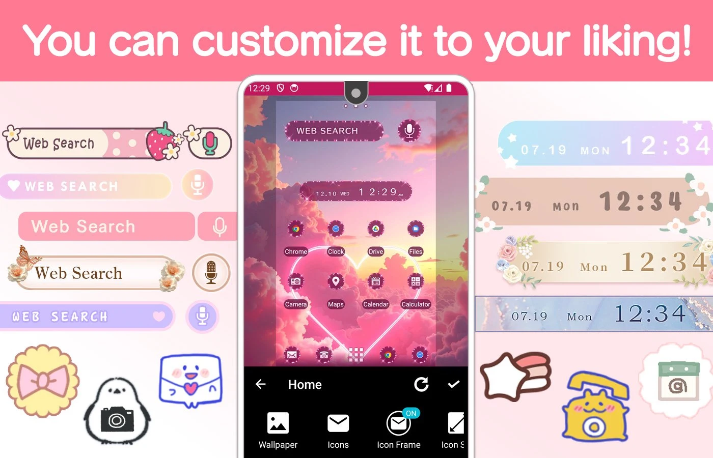 Wallpaper Theme +HOME Launcher screenshot